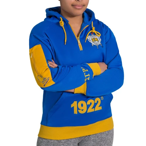 SGRHO  Elite Hoodie Pullover  + FREE   "SGRho Breast Cancer Awareness"  Teeisterhood"  Tee