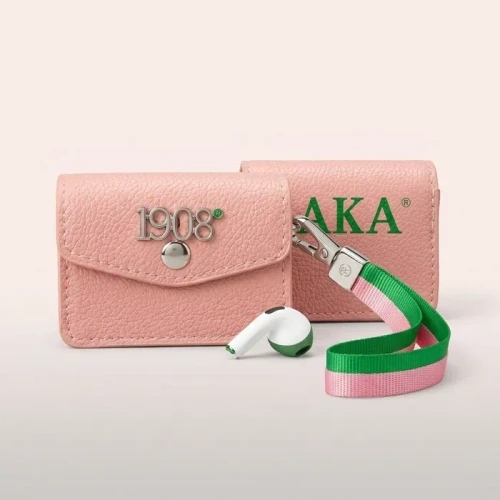 AKA Pink 1908 Earbud Mini Snap Case with Clip