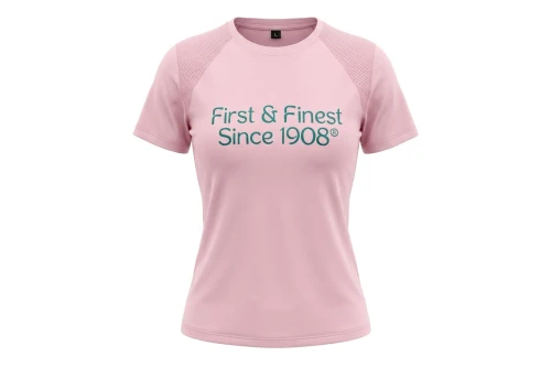 AKA Large First & Finest Pink Performance Tee