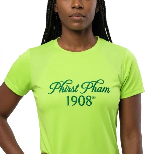 AKA Medium Phirst Pham 1908 Green Performance Tee