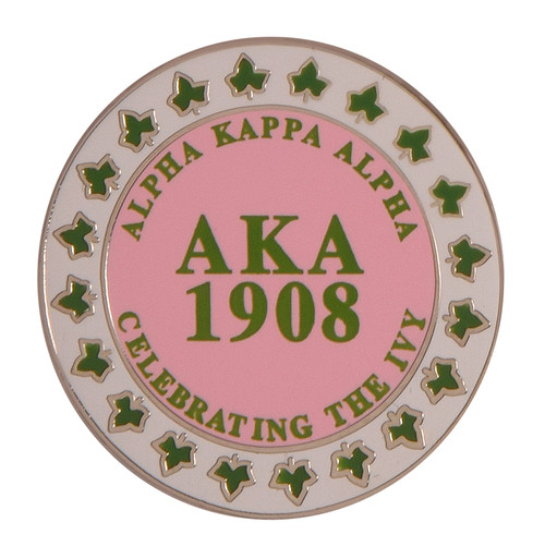 Jewel:  AKA Celebrating The Ivy Lapel Pin Jewel:  AKA Celebrating The Ivy Lapel Pin
