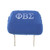 Phi Beta Sigma  Car  Headrest Cover  (Royal) Phi Beta Sigma  Car  Headrest Cover  (Royal)