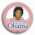 Button:  Michelle Obama Button