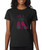 AKA High Heel Rhinestone Tee AKA High Heel Rhinestone Tee