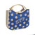 SGRHO  Tapered Polka Dot Jute Bag 
