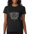 SGRHO  Crest Rhinestone  ( ( Short Sleeves Tee, Long Sleeves, Sweatshirts ) SGRHO  Crest Rhinestone  ( ( Short Sleeves Tee, Long Sleeves, Sweatshirts )