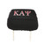 AUTO:     Kappa Alpha Psi   Black  SUV  Headrest Cover  AUTO:     Kappa Alpha Psi   Black  SUV  Headrest Cover