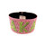BRACELET:   AKA  Green & Pink Bling Bracelet  With Magnetic Closure(FS)