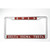 DST Metal License Frame ( Red)