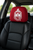 DST  Car Seat Headrest Covers  (RED)