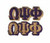 Gold Small Letter Set (OPP)