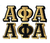 Gold Individual Letter Set (APA)