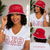 DST  Red  Novelty Bucket Hat
