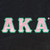 AKA Black Ringer Tee  AKA Black Ringer Tee
