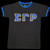 SGRHO  Black Ringer Tee Shirt SGRHO  Black Ringer Tee Shirt