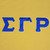 SGRHO  Gold Ringer Tee Shirt SGRHO  Gold Ringer Tee Shirt
