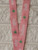 AKA Ivy Leaf  Pink Ribbon Lapel Pin + FREE   Matching Pink Lanyard (BCAM)