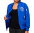 Z Phi B  Satin Bomber Jacket (ROYAL)(XL Only)