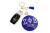 Blue Padded Sorority Keychain Blue Padded Sorority Keychain