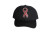 Black Pink Ribbon Hat