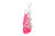 Silver Pink Wristlet Butterfly Keychain