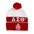  DST Embroidered Knit Beanie  (RED)