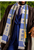 Standard Phi Beta Sigma  White Kente Stole  Standard Phi Beta Sigma  White Kente Stole