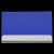 PBS Laser Engraved Business Card Holder – Stainless Steel With Blue Leather