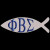 PBS 1″W Fish Lapel Pin