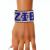 ZPB Sorority Clear Rhinestone Magnetic Bracelet ZPB Sorority Clear Rhinestone Magnetic Bracelet