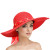 Straw Hat Classy Red Bow DST Chapeau for  Straw Hat Classy Red Bow DST Chapeau for