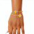 SGRHO Sorority Rhinestone Gold Clover Open Bangle SGRHO Sorority Rhinestone Gold Clover Open Bangle