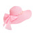 Straw Hat Classy Pink Bow Chapeau. (  Pretty Girl Brooch Not Included ) Straw Hat Classy Pink Bow Chapeau. (  Pretty Girl Brooch Not Included )