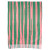AKA Pink and Green Stripe Fashion Shawl Scarf