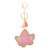 AKA Sorority Pink Ivy Padded Keychain AKA Sorority Pink Ivy Padded Keychain