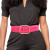 Belt Fuchsia Ruffled Wide Stretch Belt Fuchsia Ruffled Wide Stretch