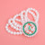 AKA Pearl Bracelet Alpha Kappa Pink Green AKA Pearl Bracelet Alpha Kappa Pink Green
