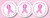 3 Pack Non-Greek  Breast Cancer Awareness  Button.  