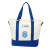 ZPB Sorority Thick Canvas Embroidered Tote Bag ZPB Sorority Thick Canvas Embroidered Tote Bag