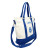 ZPB Sorority Thick Canvas Embroidered Tote Bag ZPB Sorority Thick Canvas Embroidered Tote Bag