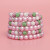 AKA Pink Pearl and Bead Memory Wire Bracelet AKA Pink Pearl and Bead Memory Wire Bracelet