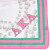 AKA Sorority Pearl Print Square Scarf for Women AKA Sorority Pearl Print Square Scarf for Women