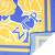 SGRHO Sorority Flower Square Scarf for Women  (AJ) SGRHO Sorority Flower Square Scarf for Women  (AJ)