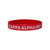 Solid Silicone Wristband – Delta Sigma Theta, Red