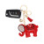 Red Delta Sorority Elephant Keychain Clip|6 x 3.5 inches Red Delta Sorority Elephant Keychain Clip|6 x 3.5 inches