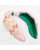 AKA Zig Zag Pink and Green Embroidered Headband