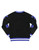 2025 Zeta Phi Beta V Neck Sweater   ( BLACK )