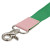 AKA Green Canvas Lanyard ID Badge Clip AKA Green Canvas Lanyard ID Badge Clip