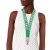AKA Green Canvas Lanyard ID Badge Clip AKA Green Canvas Lanyard ID Badge Clip