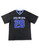 ZPB OVERSIZED V-NECK FOOTBALL JERSEY TEE_ROYAL_Black